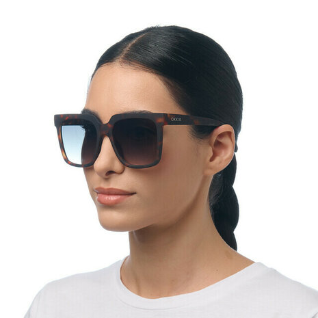 Okkia Roma OK040 CH-GR - CLASSIC HAVANA - Green Lens