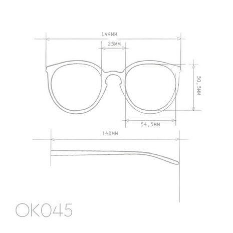 Okkia Berlino OK045 BK - BLACK