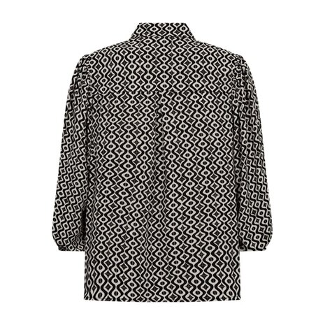 Freequent fqadney-shirt Moonbeam w. Black