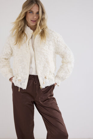 Tramontana Fancy Lace Jacket Snow