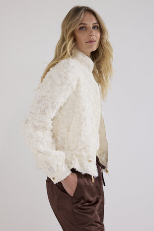 Tramontana Fancy Lace Jacket Snow
