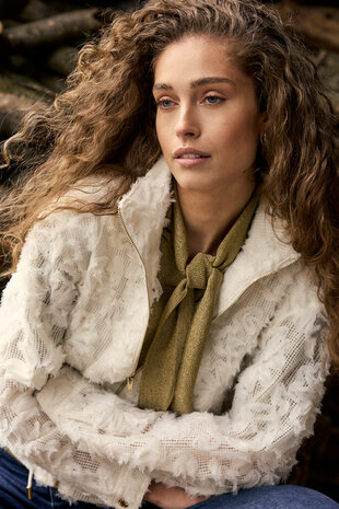Tramontana Fancy Lace Jacket Snow