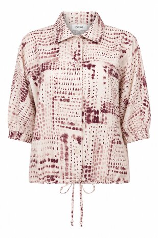 Zoso Barbara Ivory-bordeaux