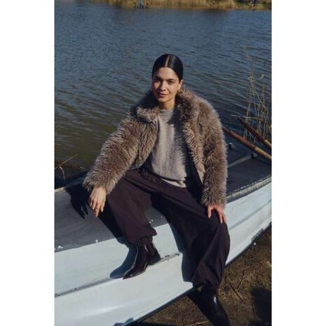 Freequent fqfine-jacket Desert Taupe