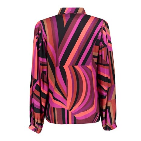 Geisha blouse fuchsia/coral 63643-20 fuchsia/coral