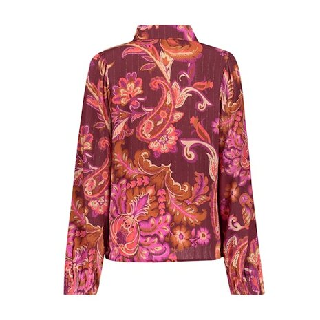 Geisha blouse fuchsia/coral 63674-20 fuchsia/coral