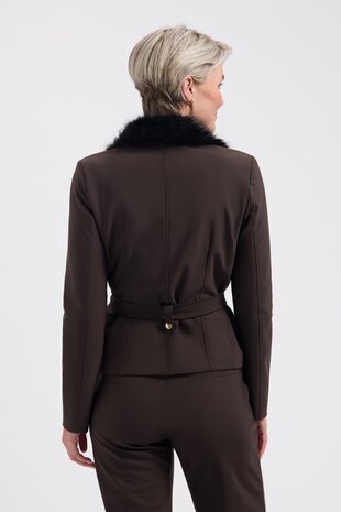 Lady Day Dena Bonded Dark brown