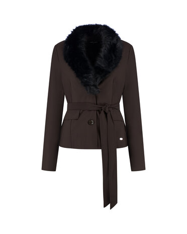 Lady Day Dena Bonded Dark brown