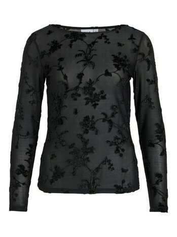Vila vimiranda l/s top/dc Black Beauty