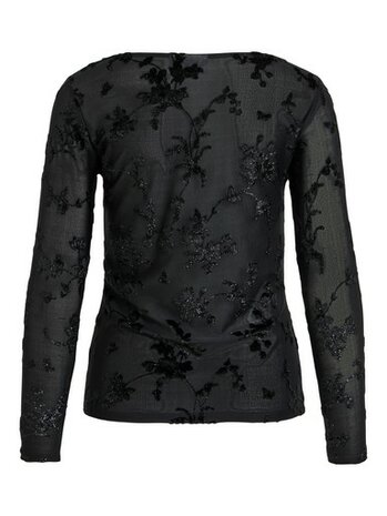 Vila vimiranda l/s top/dc Black Beauty