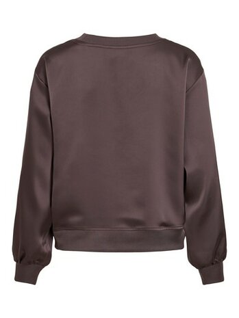 Vila viliso o-neck l/s top/1 Raisin