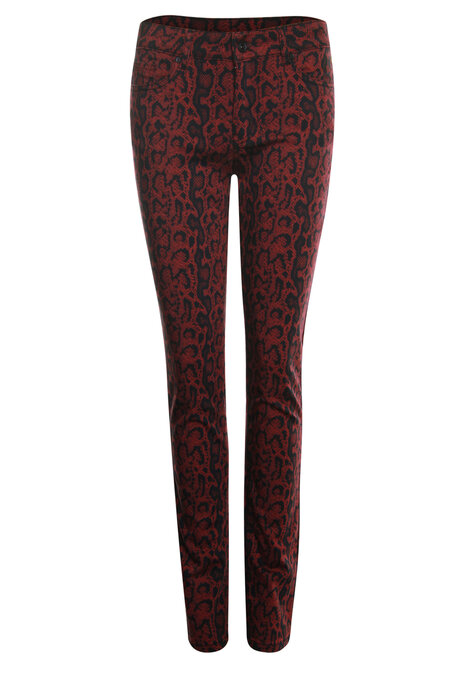 Poools Pants Snake Deep red 933280