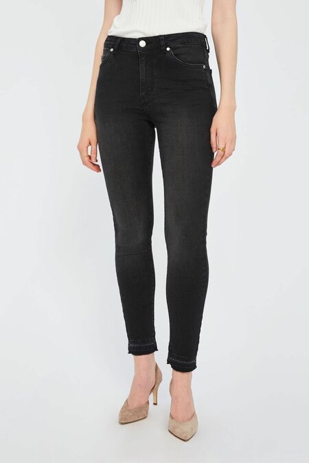 Fiveunits Kate Ankle Raw 749 Pebble grey