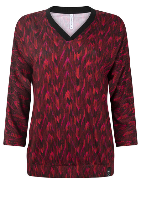 Zoso Alice ruby red top