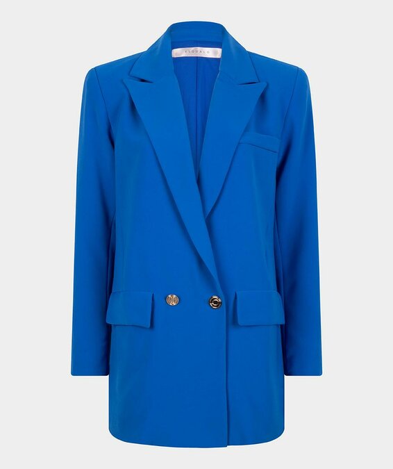 Esqualo Blazer city stretch Blue W22.17713