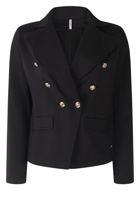 Zoso Ginger Classy sweat blazer black