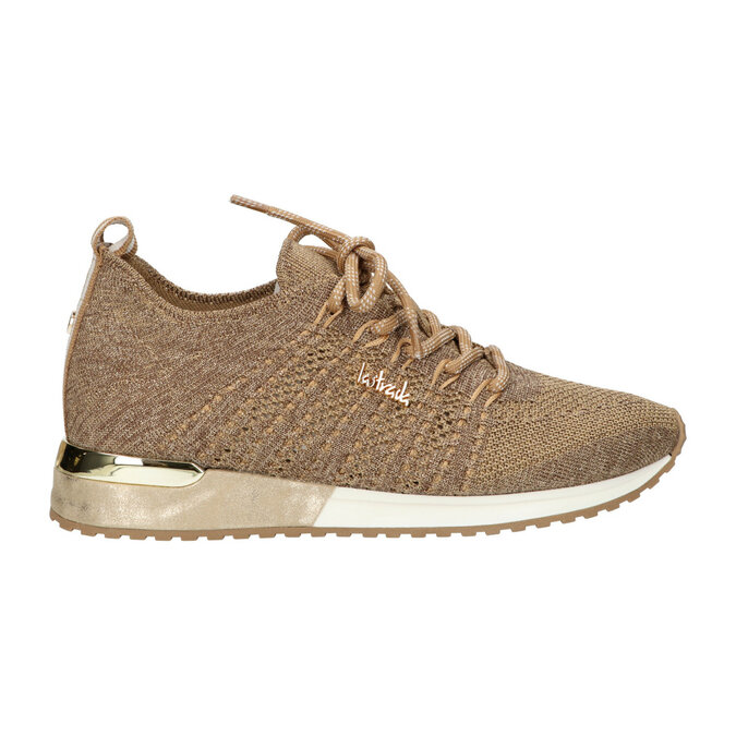 LA STRADA sneaker gold/silver knitted 1892649