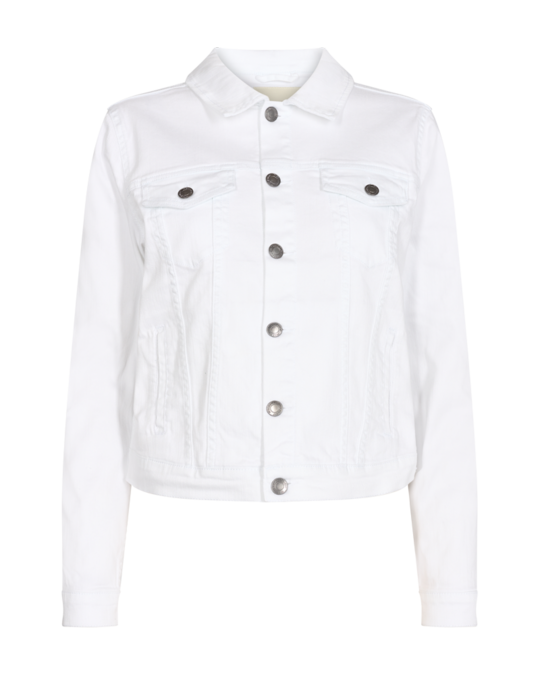 Freequent fqrock-jacket Bright white
