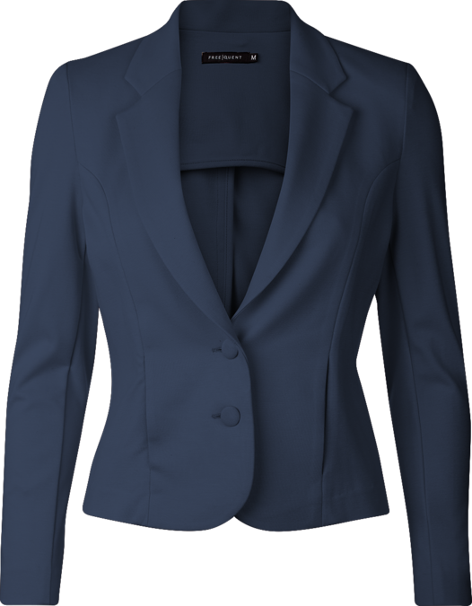 Freequent Nanni-ja blauwe korte blazer
