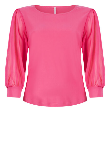 Zoso Claire Splendour top bright pink