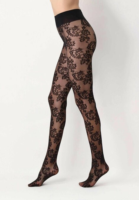 OROBLU Fine Lace 20 Panty zwart