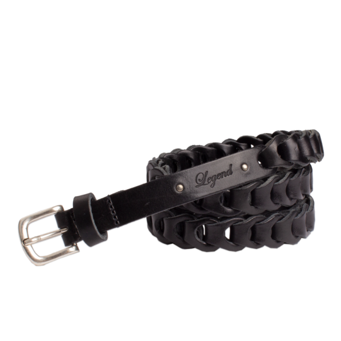 Legend riem 20282 zwart