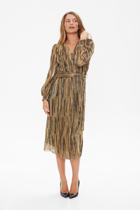 Freequent fqglims-dress Gold Metallic