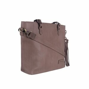 Bag2Bag Nota grey/taupe handtas leder