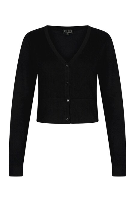 Zilch Cardigan Short black