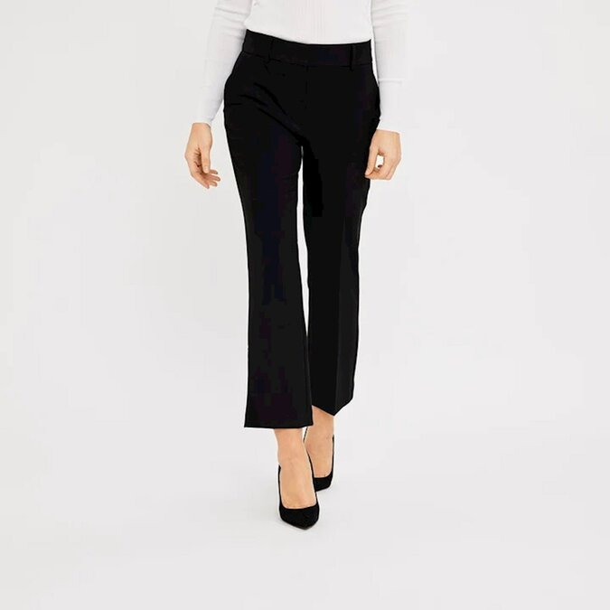 Fiveunits Flared Clara crop 285 Black Glow Pants