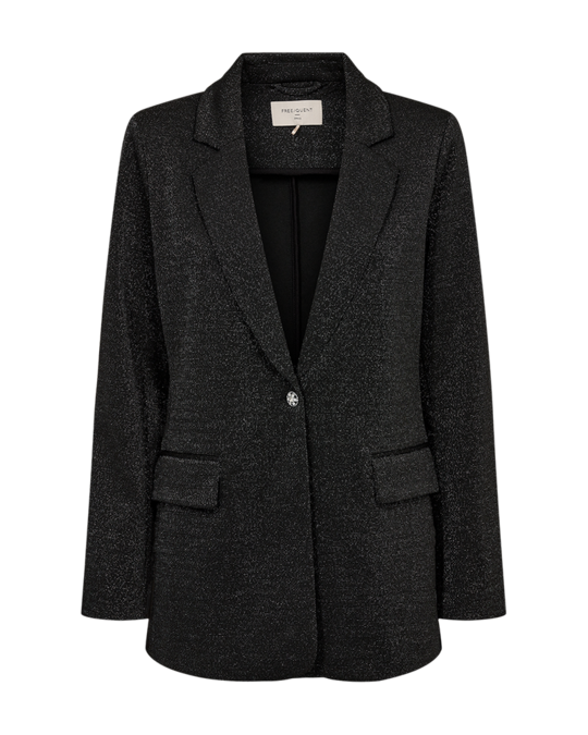 Freequent fqnannilux-jacket Black met Silver