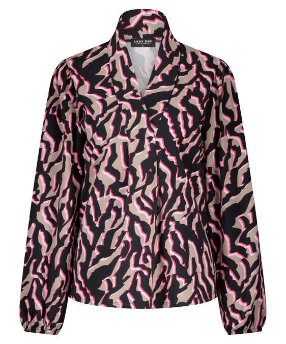 Lady Day Naomi LS Zebra Print