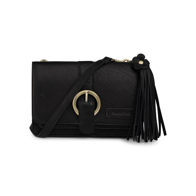 Bag2Bag Piro Black lederen tas