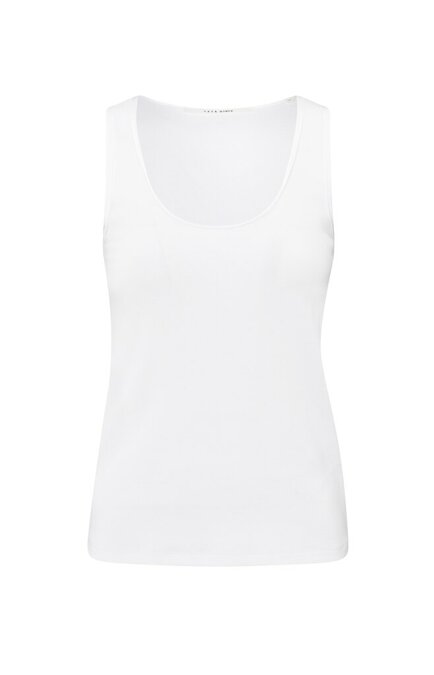 Yaya Geribde singlet pure white
