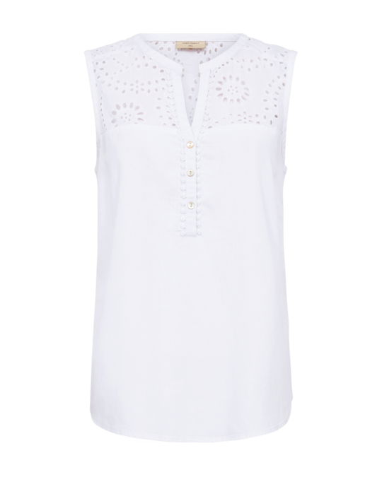Freequent fqlouis-blouse Brilliant white