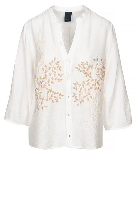 One two luxzuz Ariago Shirt737 Cream