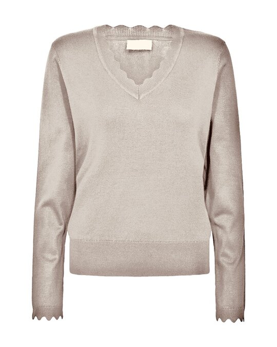 Freequent fqkatie-pullover Moonbeam Melange