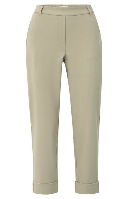 Yaya Pants with elastic waist sand beige 01-301076-508