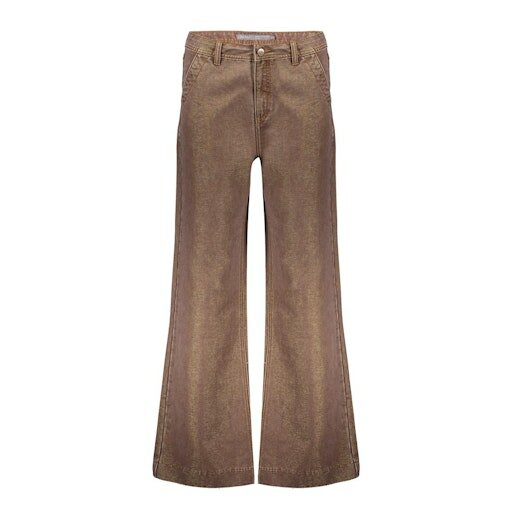 Geisha Jeans flair camel/gold