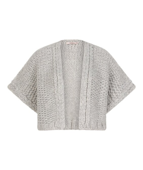 Esqualo Cardigan gilet Light Grey Melange