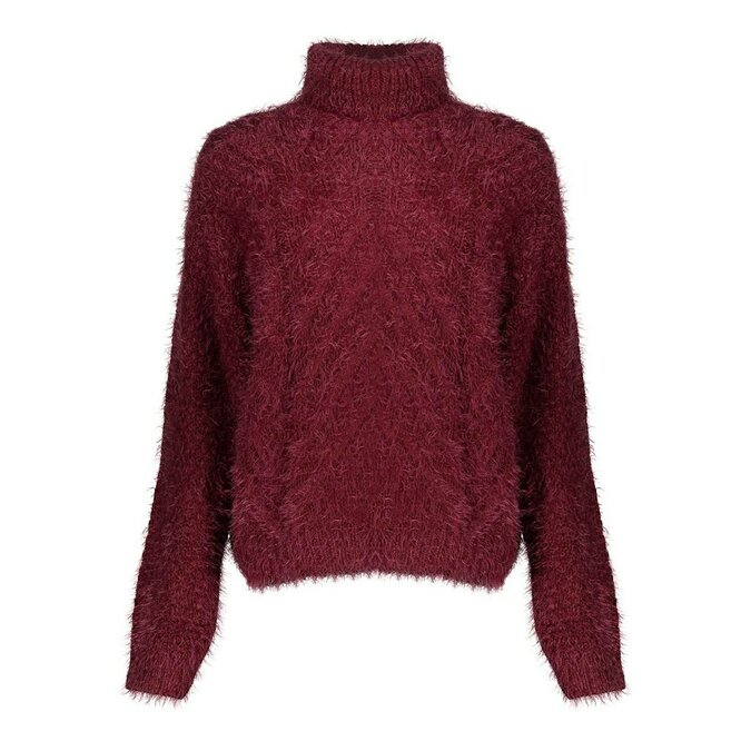Geisha Pullover burgundy