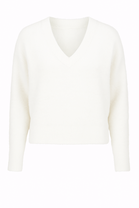 Zoso 255Kim Knitted sweater off white