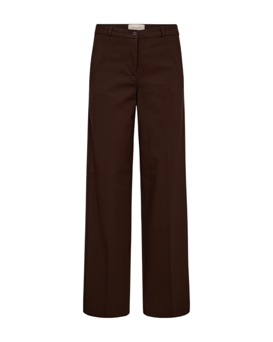 Freequent fqsolvej-pants coffee bean 206019