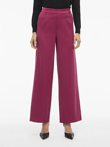 Vila vivarone hw wide pant - noos Anemone