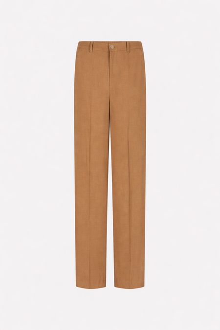 Esqualo Trousers wide crêpe Cappucino
