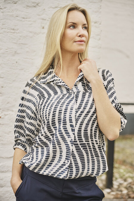 Zoso Edith blouses kit-night blue