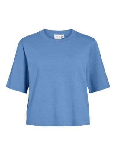 Vila vimalu o-neck 2/4 knit top-noos All Aboard MELANGE