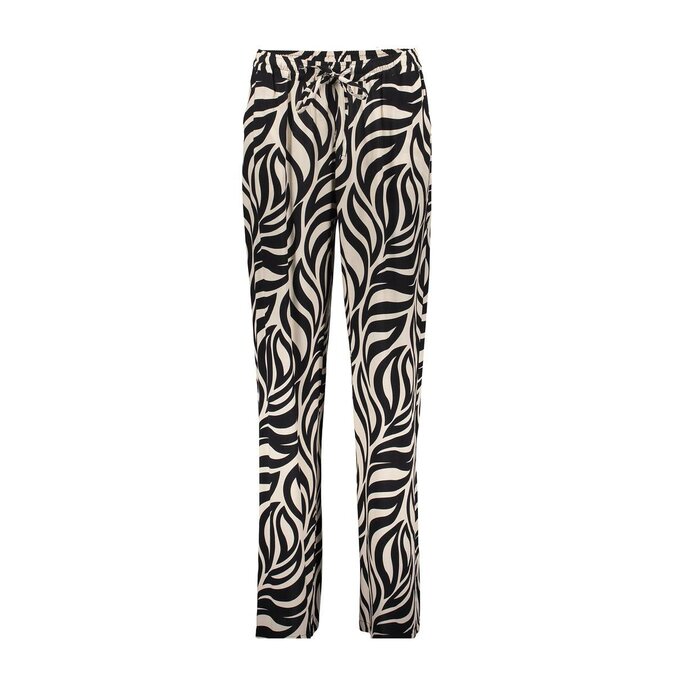 Geisha Pants bi-color black, sand 61230-70