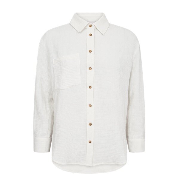 Freequent fqesmingo-shirt Star Off-white