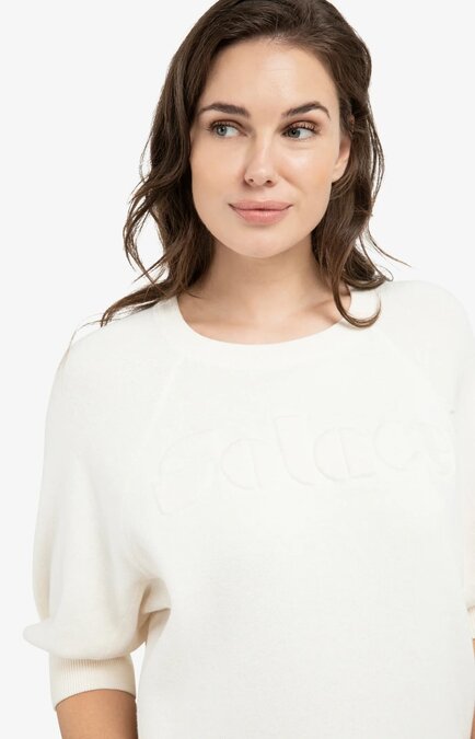 Yaya Sweater with raglan sleeves and tonal artwork 01-000563-603